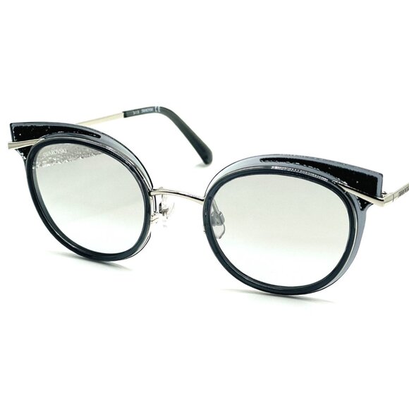 NEW SWAROVSKI SK169 20C Grey/Silver Mirrored Cat Eye 50mm 23 145 main image 8